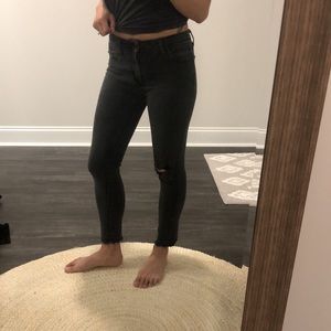 Just Black Distressed Jeans